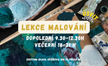 Lekce malování od 2.1.2025 v 9.30 a v 18h